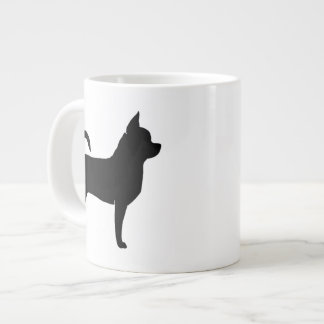 Chihuahua Dog Breed Silhouettes Large Coffee Mug