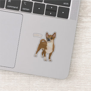 Chihuahua dog cartoon illustration