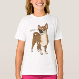 Chihuahua dog cartoon illustration T-Shirt