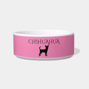 Chihuahua dog ceramic bowl. bowl