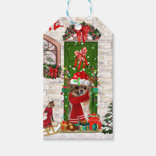 Chihuahua Dog Christmas Gift Tags