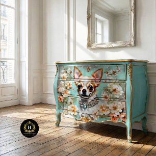 Chihuahua Dog Decoupage Tissue Paper