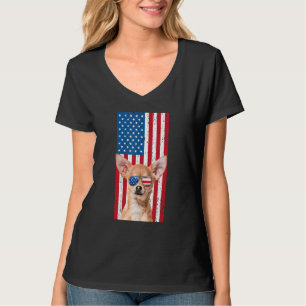 Chihuahua Dog For Men Boys Brown Chiwawa America T-Shirt