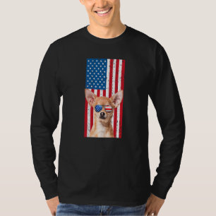 Chihuahua Dog For Men Boys Brown Chiwawa American T-Shirt