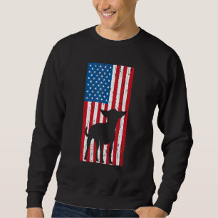 Chihuahua Dog For Men Boys Kids Chiwawa   American Sweatshirt