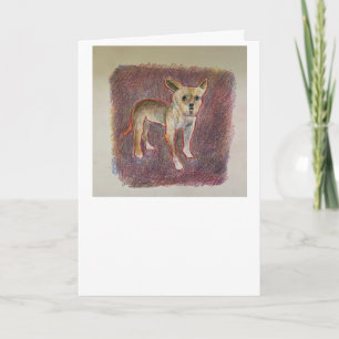 Chihuahua Dog Greeting Card