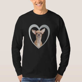 Chihuahua Dog Heart Chihuahua Chihuahua Terrie T-Shirt