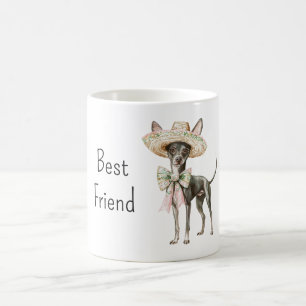 Chihuahua Dog in Hat Best Friend Coffee Mug