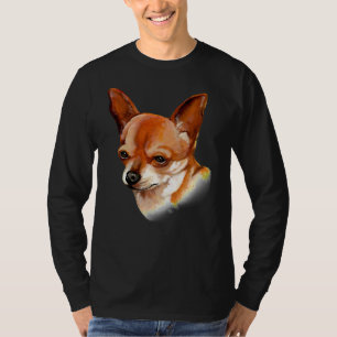 Chihuahua Dog Loves Being With His People T-Shirt