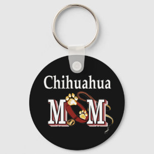 Chihuahua Dog Mum Gifts Key Ring
