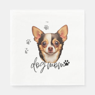Chihuahua Dog Mum  Napkin
