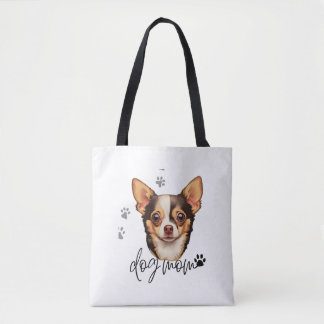 Chihuahua Dog Mum  Tote Bag