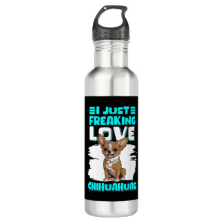 Chihuahua Dog Owner Love Chihuahuas 710 Ml Water Bottle