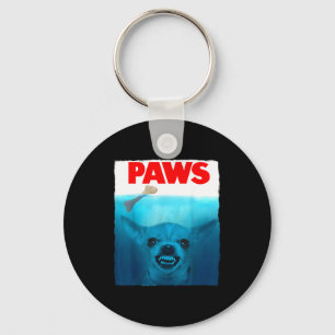 Chihuahua dog paws cute movie poster pet funny Chi Key Ring