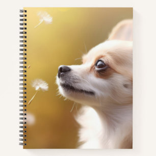Chihuahua Dog Pet Animal Tranquil Peace Notebook