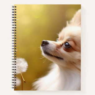 Chihuahua Dog Pet Animal Tranquil Peace Notebook