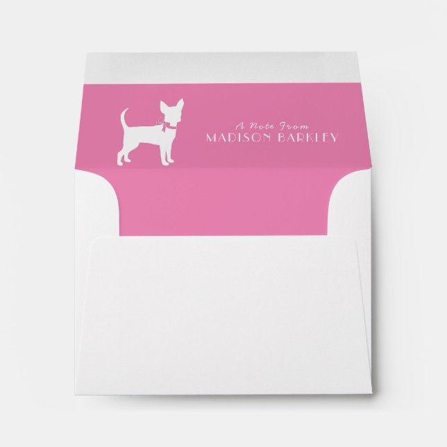 Chihuahua Dog Puppy Envelope (Back (Bottom))