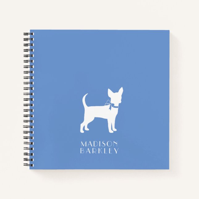 Chihuahua Dog Puppy Notebook (Front)