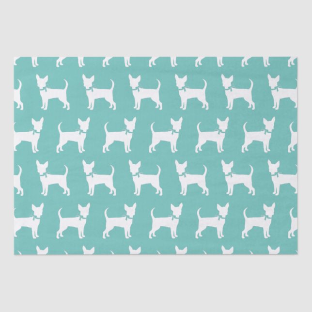 Chihuahua Dog Puppy Tissue Paper (Front)