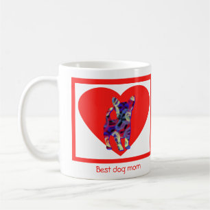 Chihuahua Dog Red Valentine’s Day Heart Coffee Mug