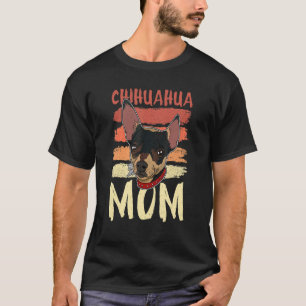 Chihuahua Dog Sayings Mum Dad Walk Breeder 5 T-Shirt