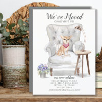 Chihuahua Dog We've Moved Moving Announcement