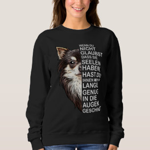 Chihuahua Dog Women Men Soul Eyes Sweatshirt