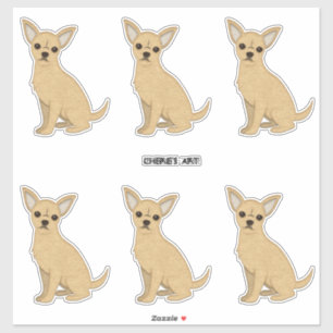 Chihuahua Dogs Felt Look 