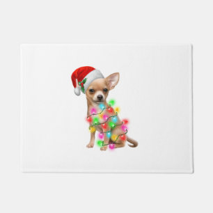 Chihuahua Dogs Tree Christmas Sweater Xmas Gifts P Doormat