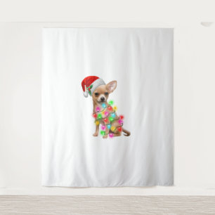 Chihuahua Dogs Tree Christmas Sweater Xmas Gifts P Tapestry