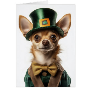Chihuahua Dressed Leprechaun St. Patrick’s Day