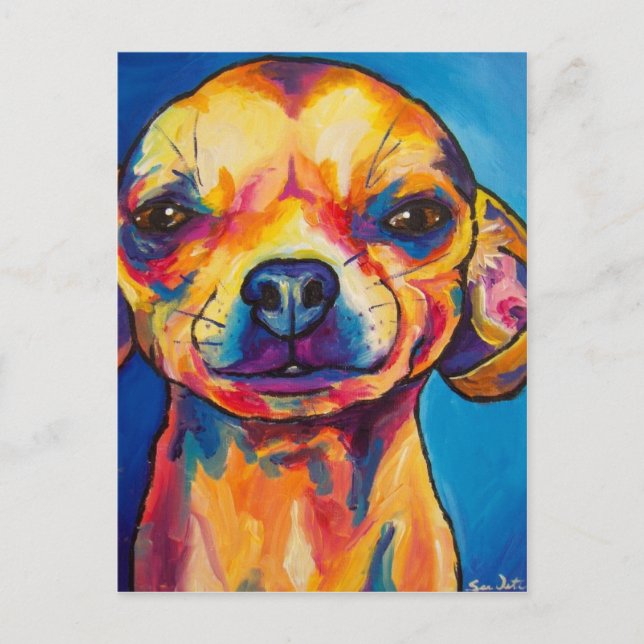 Chihuahua Fawn- Stoli Postcard (Front)