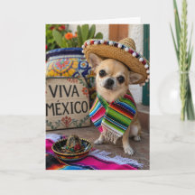 Chihuahua Fiesta Greeting Card