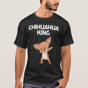 Chihuahua For Men Dad Dabbing Puppy Pet T-Shirt