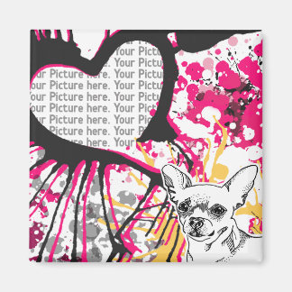 Chihuahua Frame Magnet