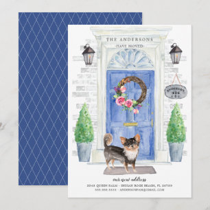Chihuahua Front Door Moving Announcement