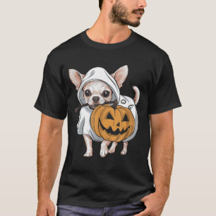 Chihuahua Ghost Dog Halloween T-Shirt