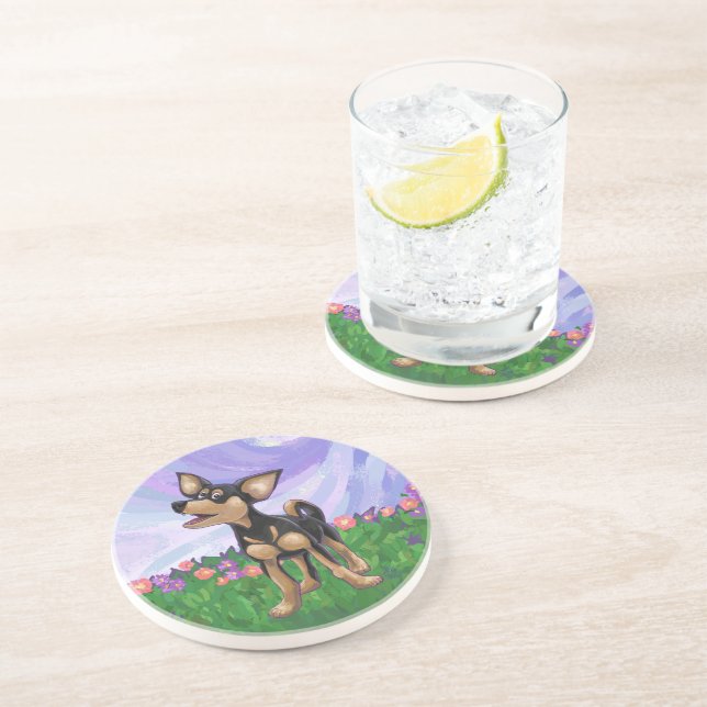 Chihuahua Gifts & Accessories Coaster (Side)