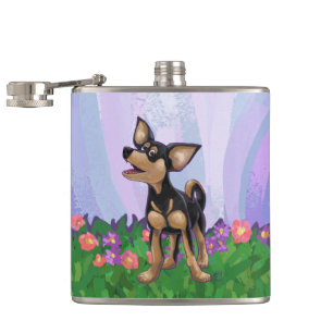 Chihuahua Gifts & Accessories Hip Flask