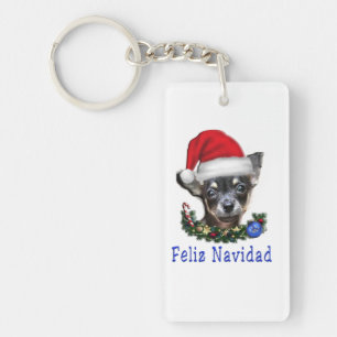 Chihuahua gifts key ring