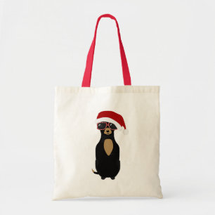Chihuahua Holiday Tote Bag