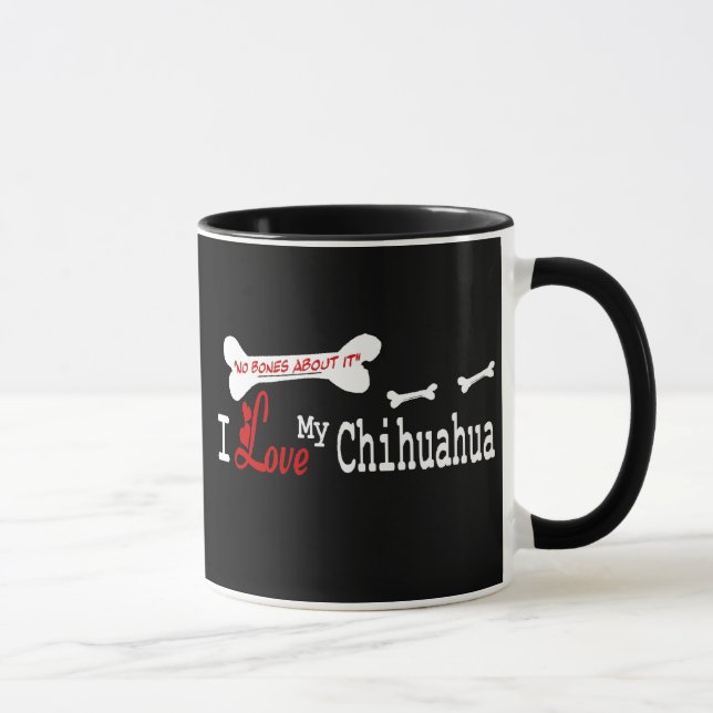 Chihuahua (I Love) Mug (Right)