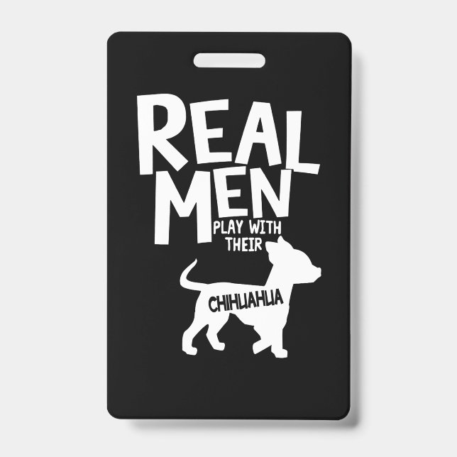 Chihuahua ID Badge (Front)