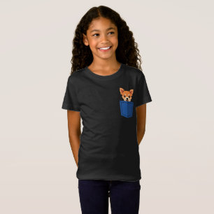 Chihuahua in pocket shirt dog pet chiuaua lovers