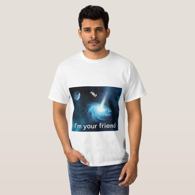 Chihuahua in space T-Shirt (Front Full)