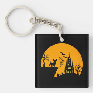 Chihuahua key ring