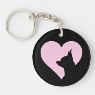 Chihuahua key ring
