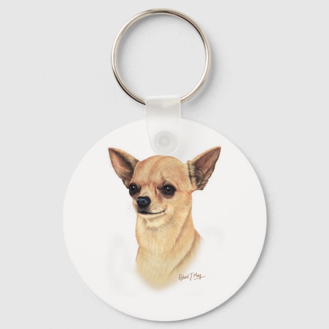 Chihuahua Key Ring (Front)