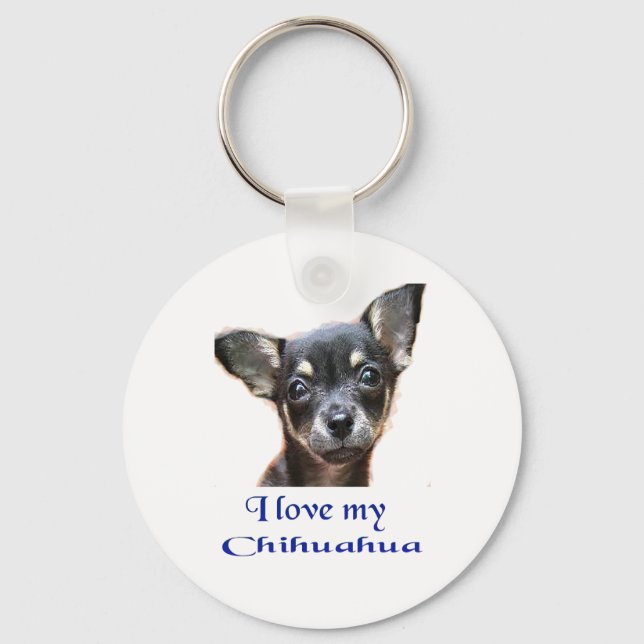 Chihuahua Key Ring (Front)