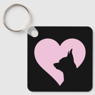 Chihuahua key ring